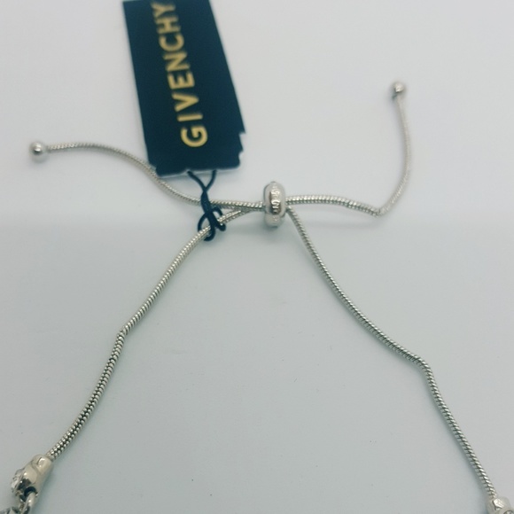 Givenchy crystal silver slider bracelet NEW! - Picture 6 of 6
